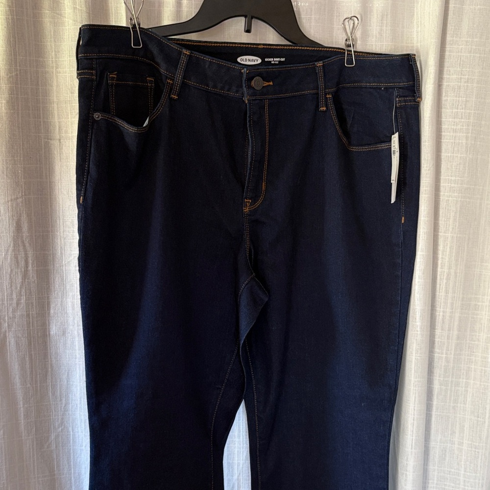 Old Navy Women's Indigo Straight Leg Jeans